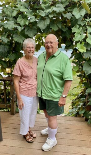 Couple celebrates 65th anniversary